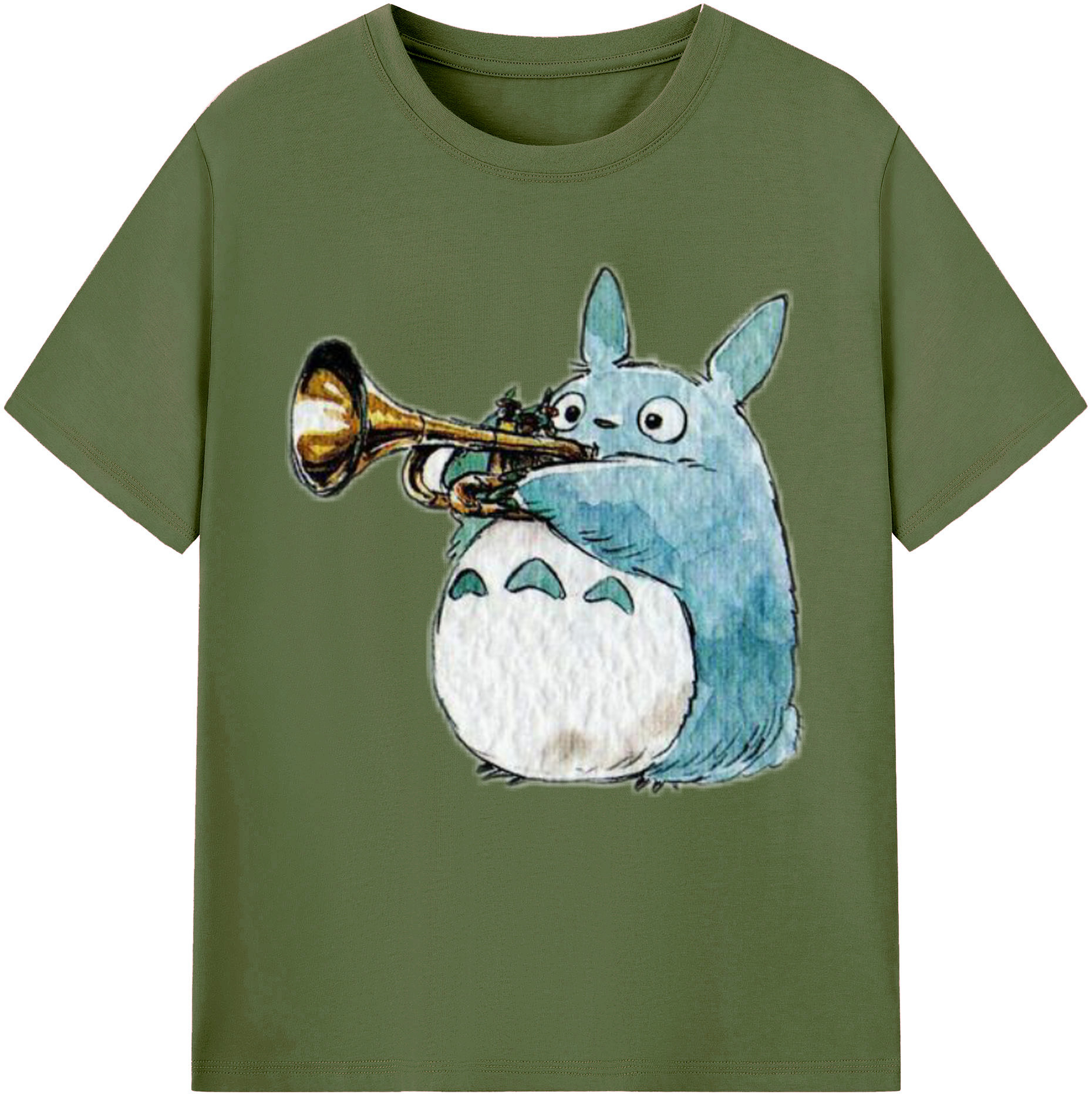 （画像用） となりのトトロ 草壁メイ 草壁サツキ My Neighbor Totoro Satsuki Kusakabe Mei Kusakabe 綿100％半袖Tシャツ（フロントプリント）